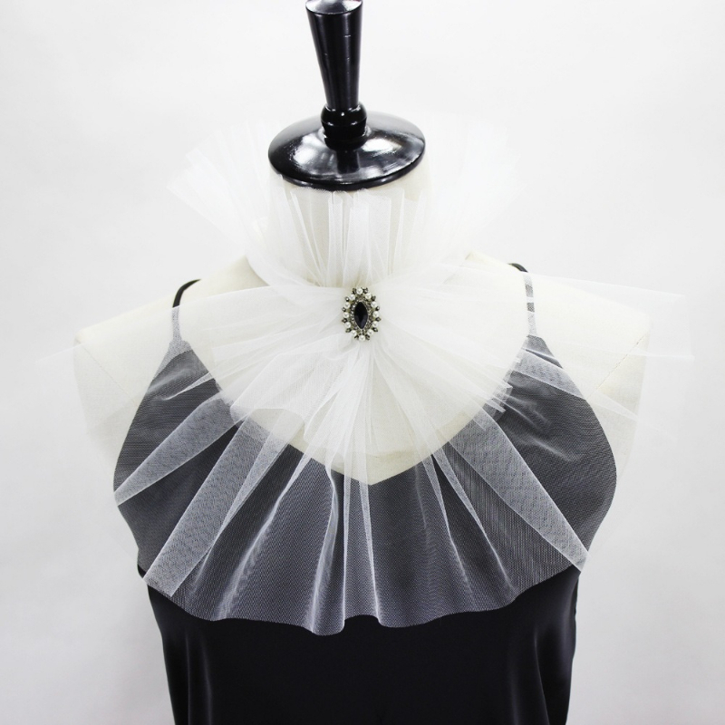 Dresses - Stylizowany na vintage kołnierzyk w formie