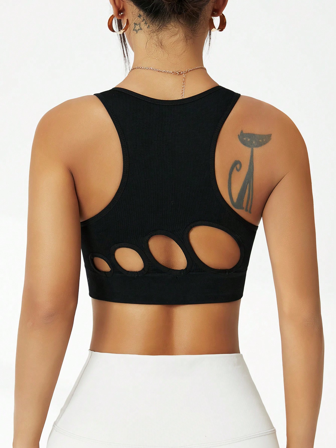 Damski bezszwowy sportowy bius – Seamless Ribbed Workout Tank Top recenzja i cena