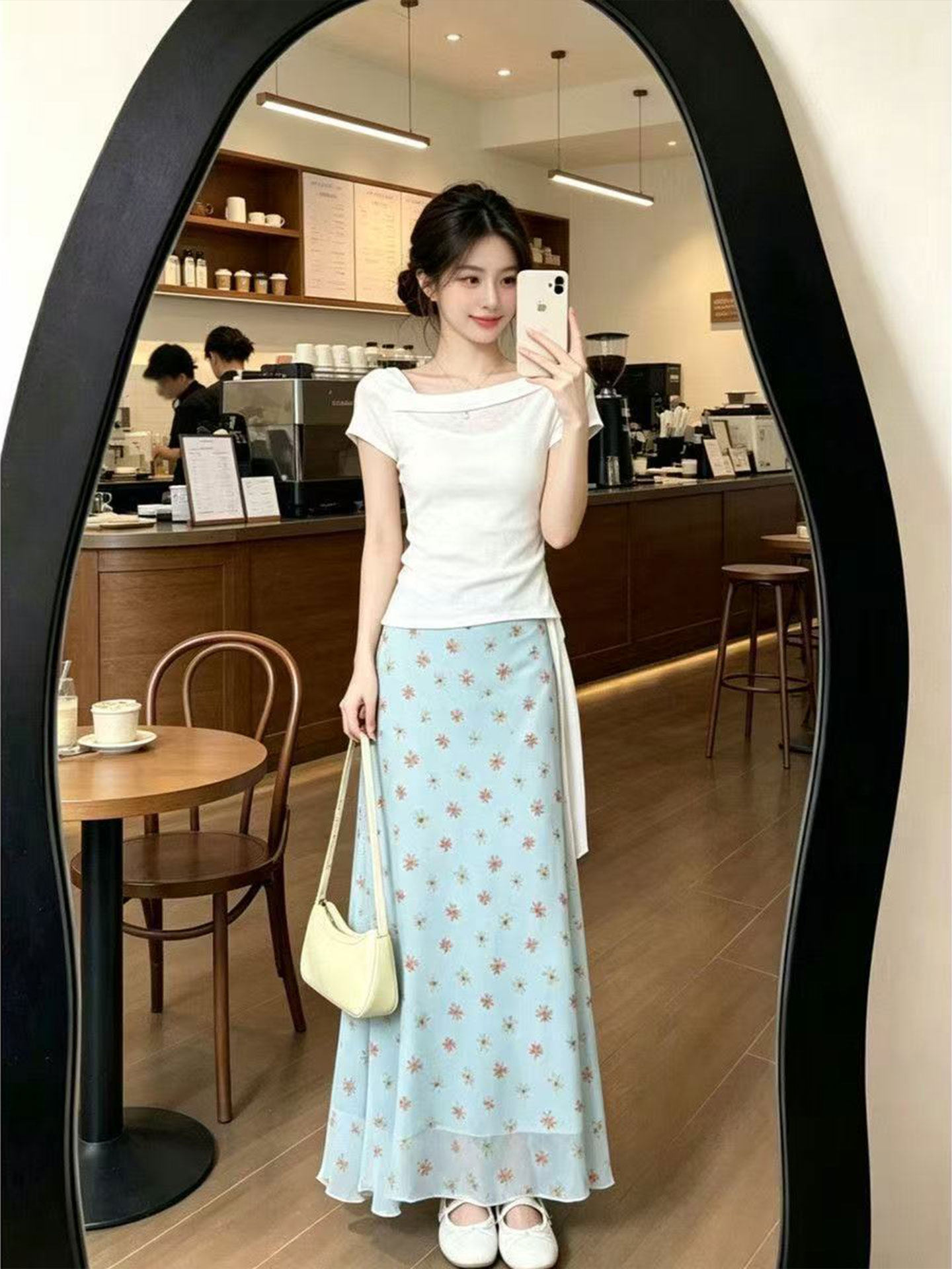 Koreański Design Sukienka A-Li – Korean Style A Line Shirt Dress recenzja i cena