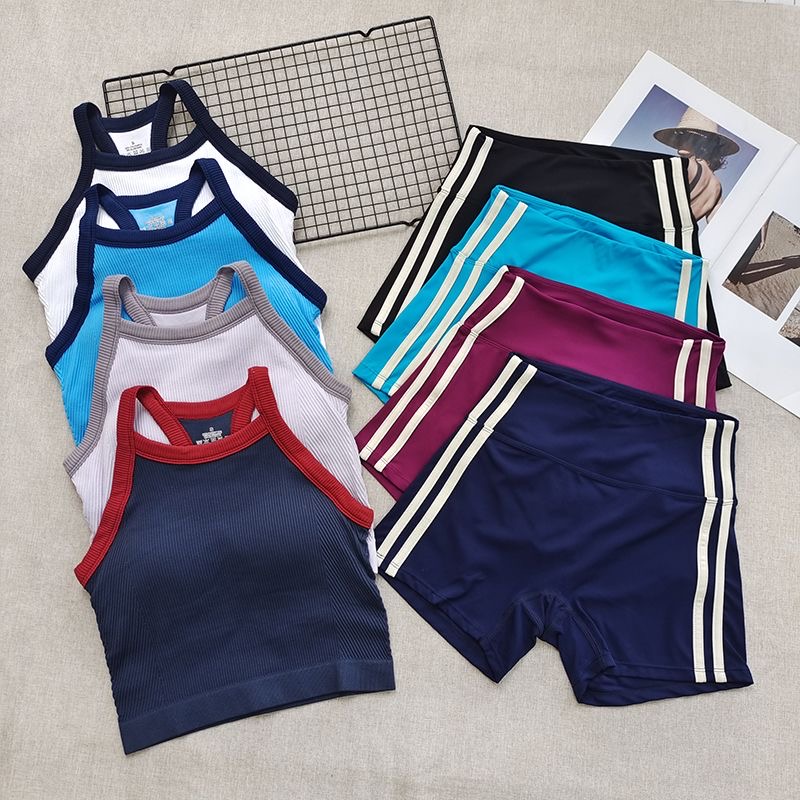 Damskie prążkowane komplety sp – Seamless Ribbed Workout Tank Top recenzja i cena