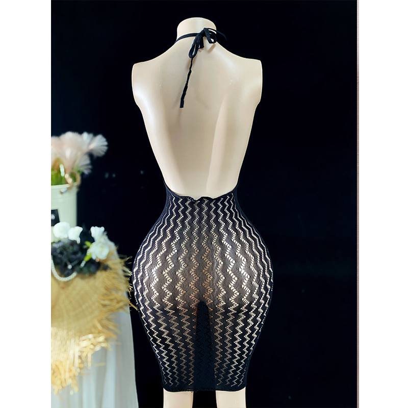 Sukienka plażowa z siateczki,  – Sexy Mesh Sheer Bodycon Dress recenzja i cena